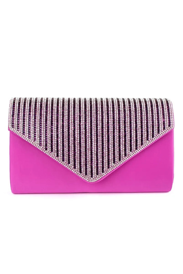 paars klein Handtas clutch...