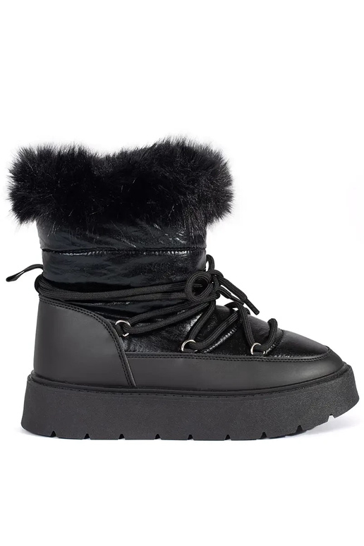 couleur noire Bottes de neige pour... couleur noire Bottes de neige pour...