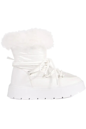 couleur blanche Bottes de...