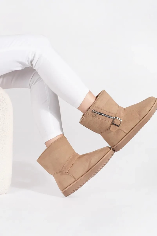 Ivoren dames snowboots met...