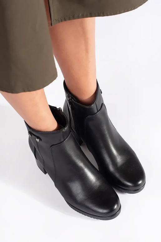 Bottes noires à talons hauts Sergio...