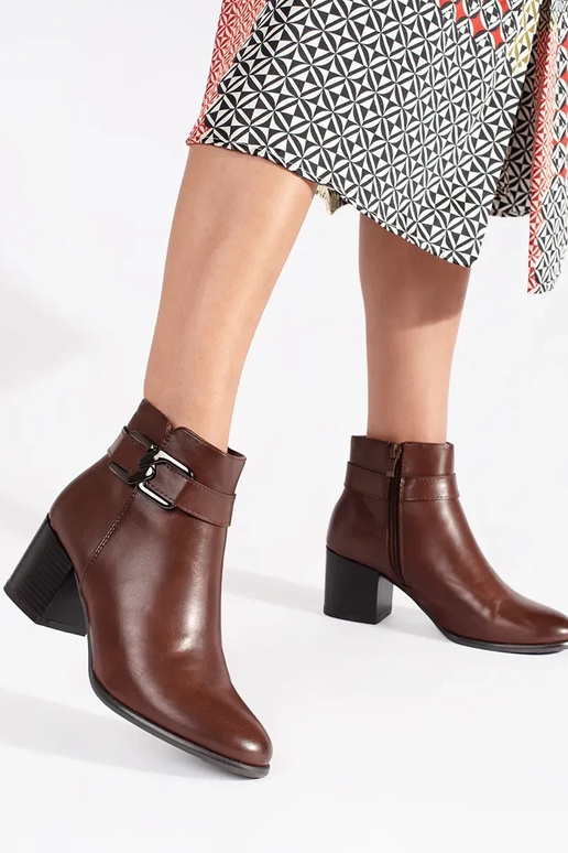 Braune Stiefel von Sergio Leone mit...