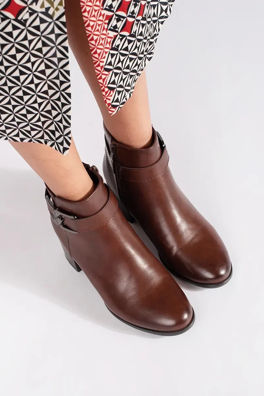 Bottes couleur marron Sergio Leone à...