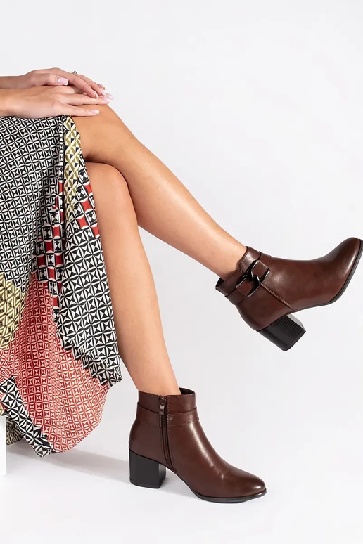 Braune Stiefel von Sergio Leone mit...