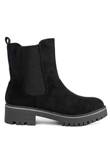 Chaussures plates en daim...