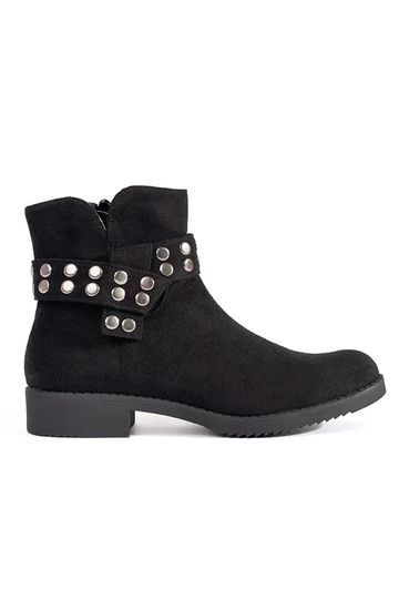Bottines basses en daim...