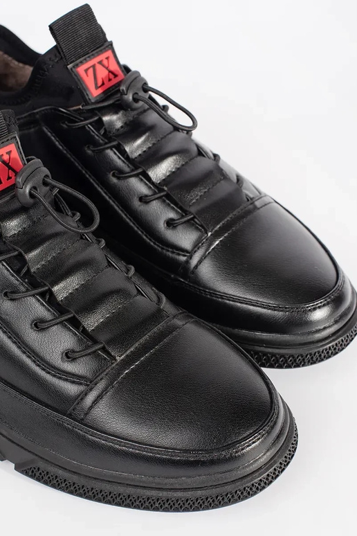 Schwarze Herren warme Sportschuhe Schwarze Herren warme Sportschuhe