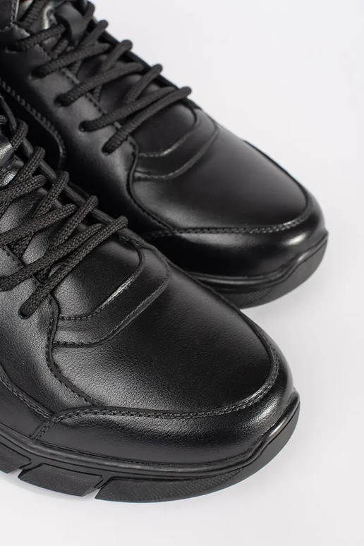 Bottes hautes pour hommes en cuir... Bottes hautes pour hommes en cuir...