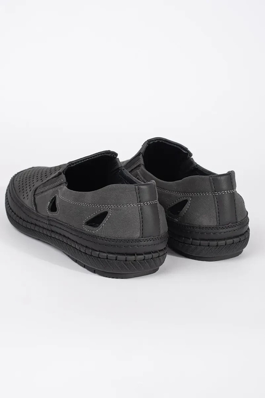 chaussures Hommes couleur grise ajouré chaussures Hommes couleur grise ajouré