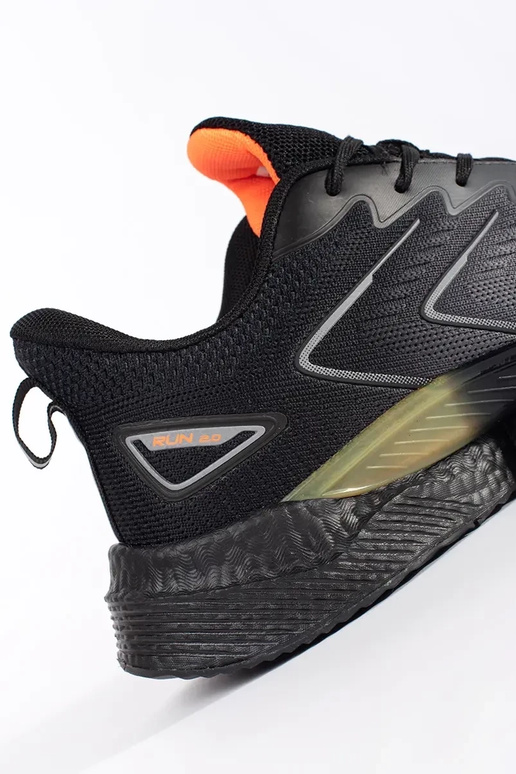 Grau-schwarze Herren Sportschuhe Grau-schwarze Herren Sportschuhe