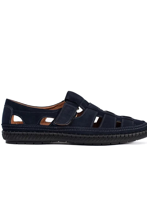 Elegante braune Herren-Halbschuhe