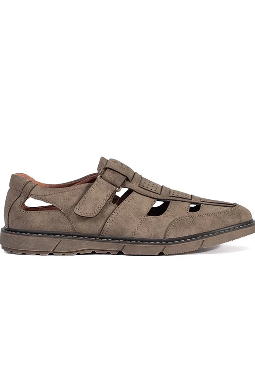 Zwarte heren sandalen