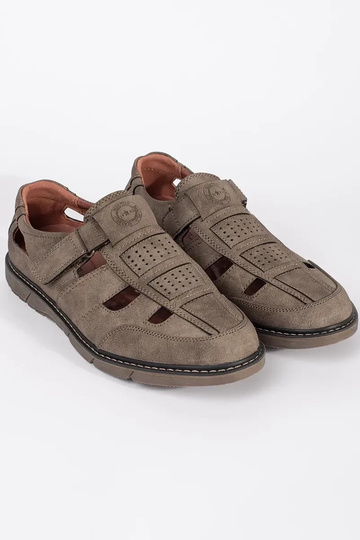 Zwarte heren sandalen 2