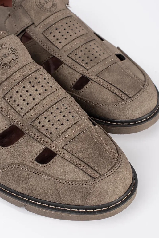 Sandales noires pour hommes Sandales noires pour hommes