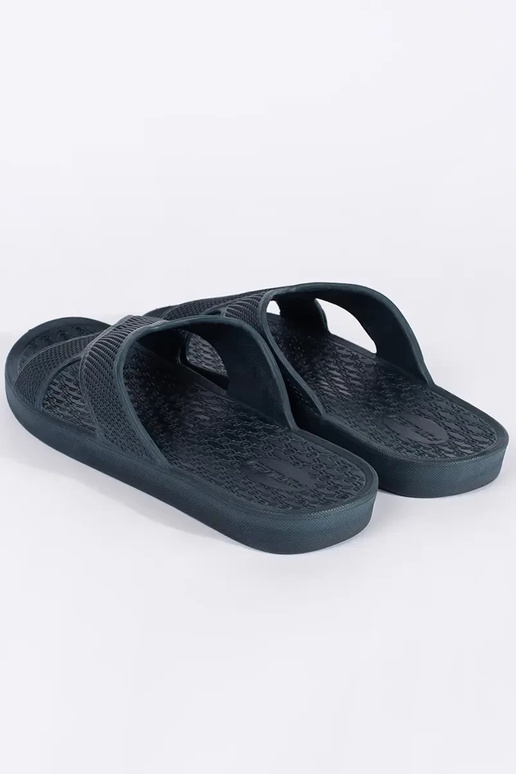 Chaussons de piscine bleus pour homme