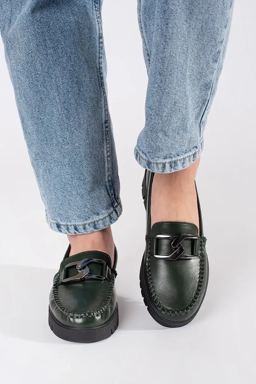 Chique platform mocassins