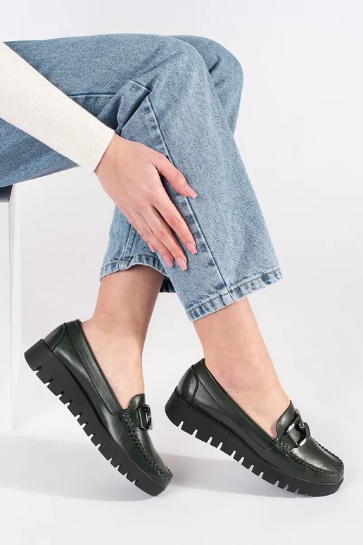 Chique platform mocassins