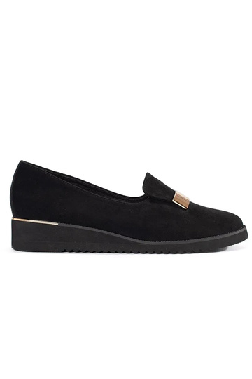 Bottines noires à plateforme