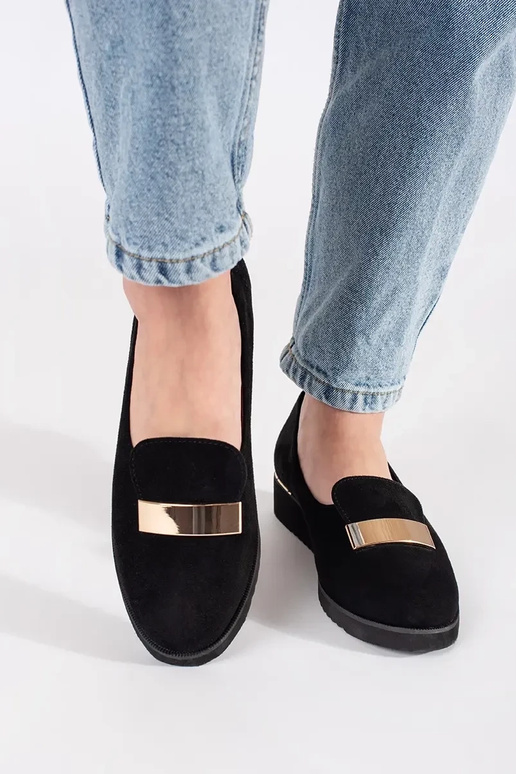 Zwarte platform schoenen