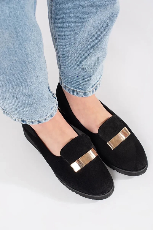 Zwarte platform schoenen