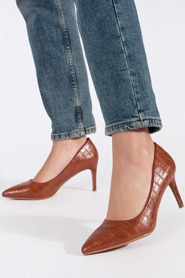 Talons hauts marron 2