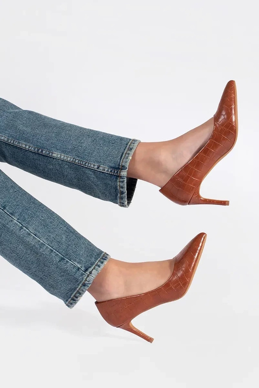 Talons hauts marron
