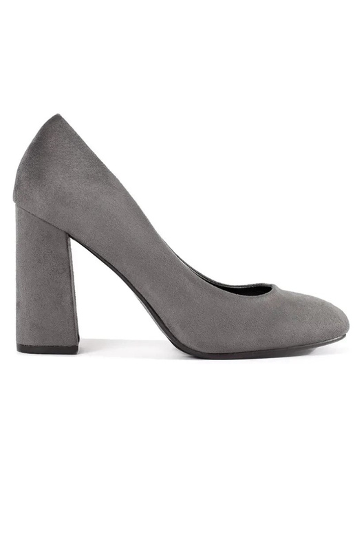 Graue Wildleder-Pumps Graue Wildleder-Pumps