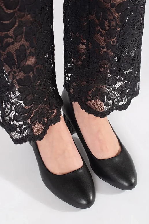 Schwarze klassische Pumps von Sergio...