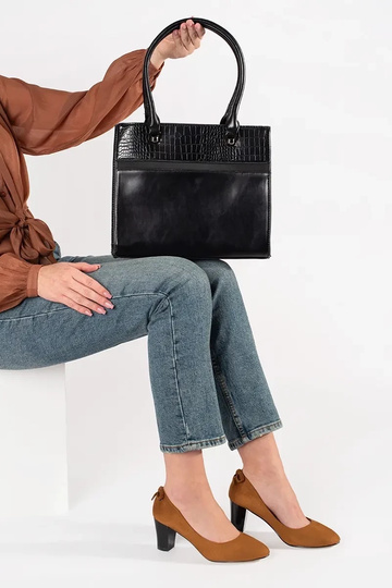 Sac à main noir de taille... 2