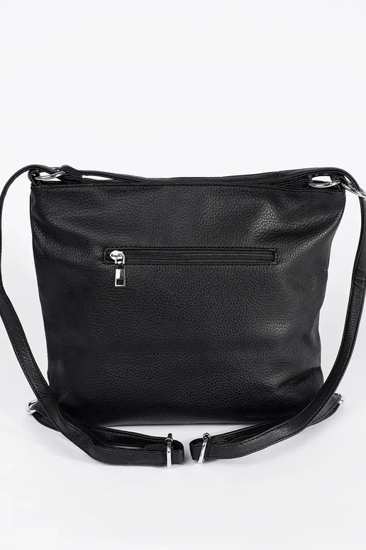 Schwarze Handtasche-Rucksack