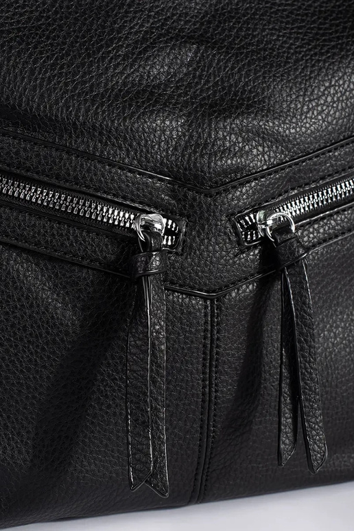 Zwarte dameshandtas met verstelbare...