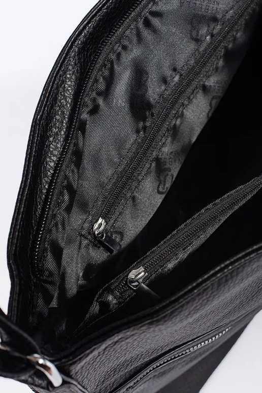 Schwarze Damenhandtasche mit...