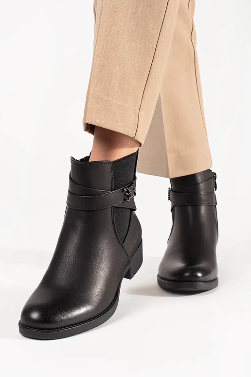 Schwarze Damenstiefel Schwarze Damenstiefel