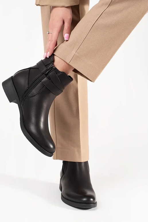 Schwarze Damenstiefel Schwarze Damenstiefel