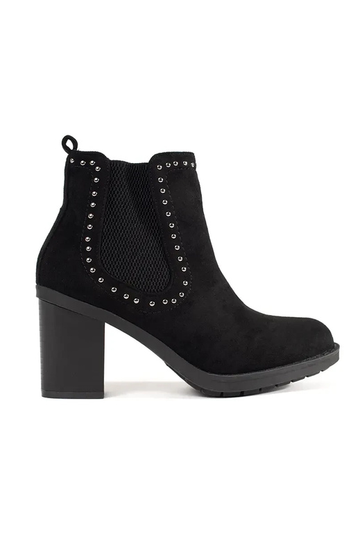 Schwarze Wildleder Stiefeletten Schwarze Wildleder Stiefeletten