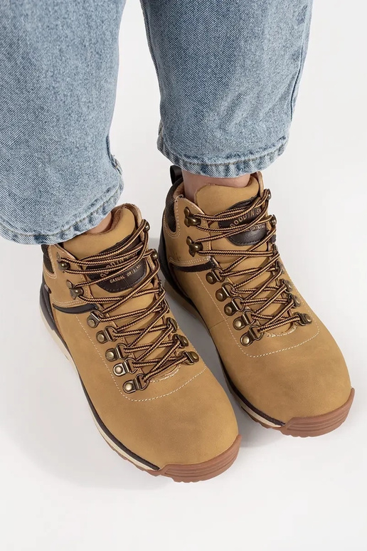 Chaussures de trekking marron