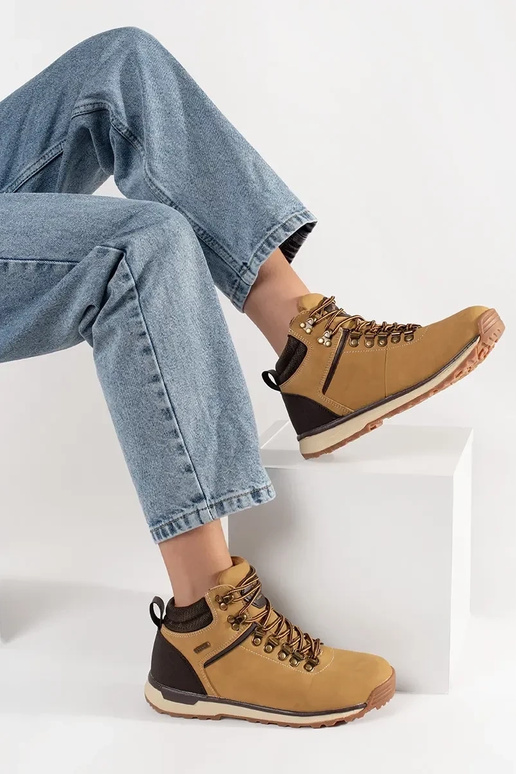 Chaussures de trekking marron