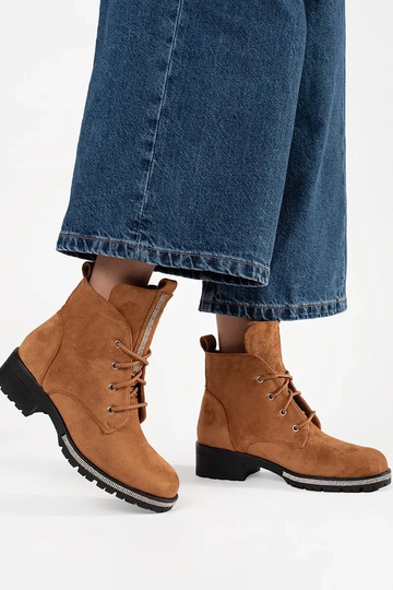 Chaussures marron à lacets 2