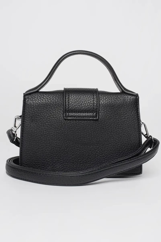 Zwarte Kleine Handtas met Handvat