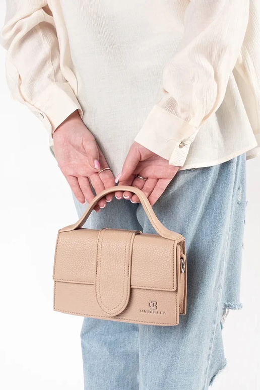 Beige kleine handtas