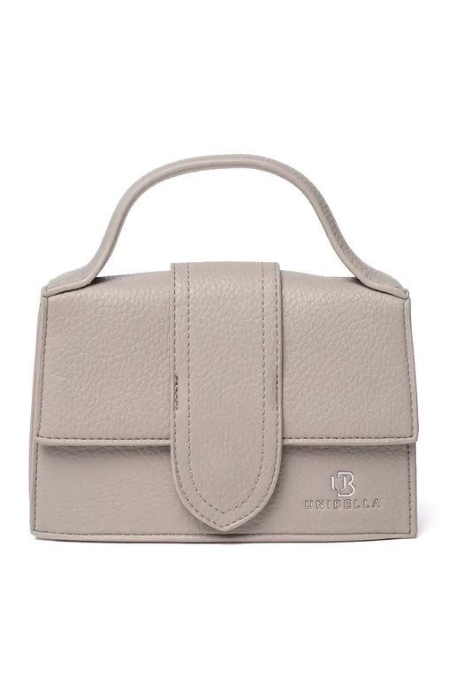 Petit sac gris avec poignée