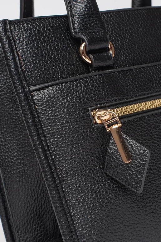 Sac avec fermeture éclair couleur noire Sac avec fermeture éclair couleur noire