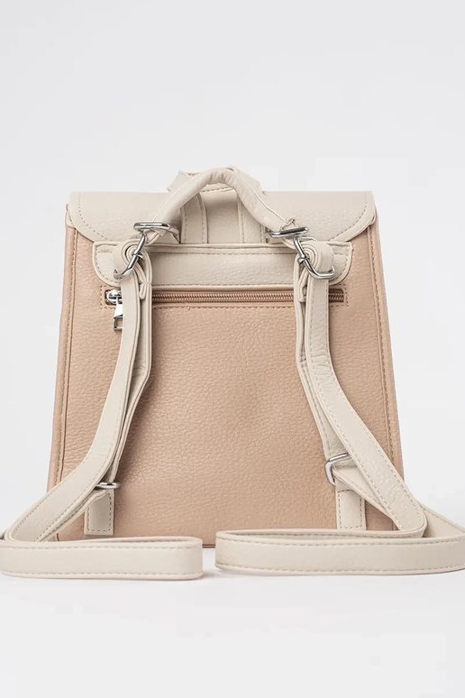 Ivoor kleurige rugzak