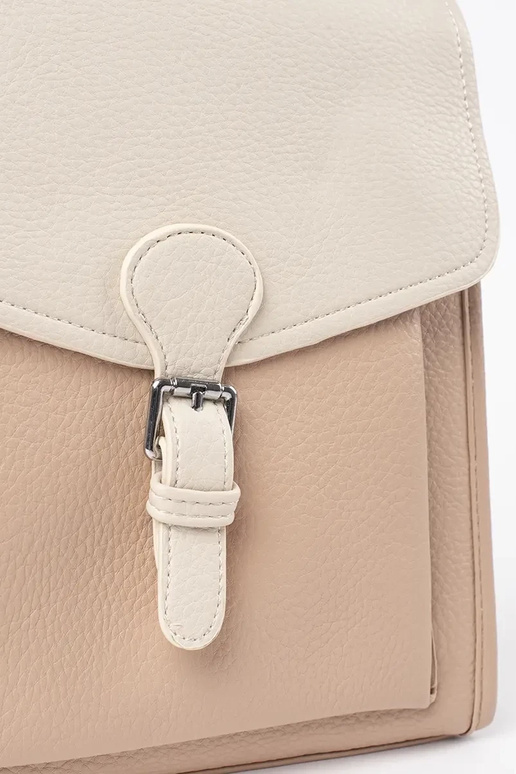 Ivoor kleurige rugzak