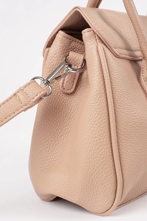 Helle Sandfarben Damenhandtasche mit...