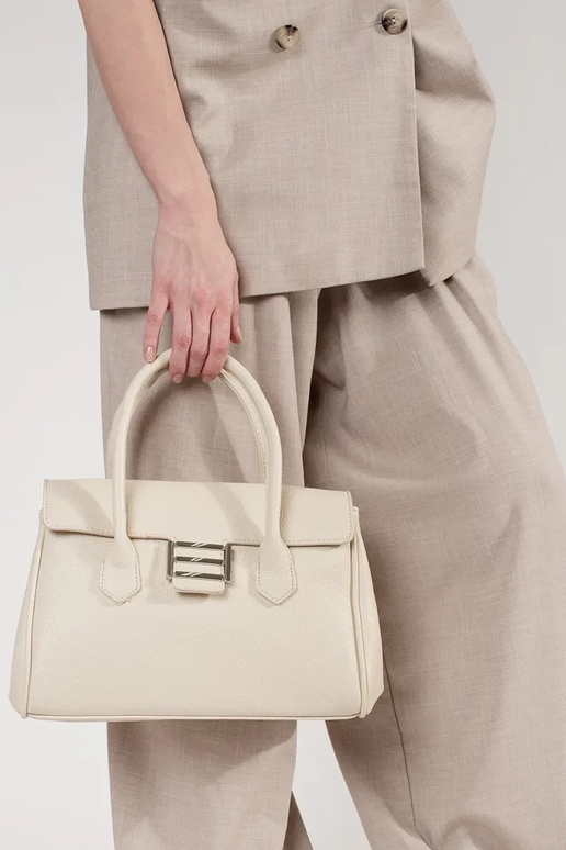 Sac à main blanche avec bandoulières