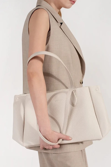 leuchtend gelbe Shopper aus... 2