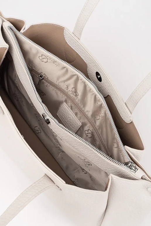 leuchtend gelbe Shopper aus Kunstleder leuchtend gelbe Shopper aus Kunstleder