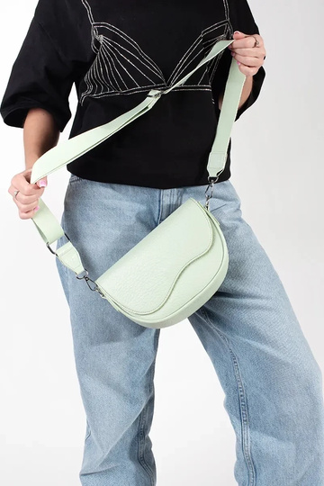 Grüne Postbotenhandtasche 2