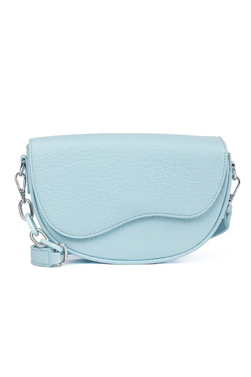 Sac bleu type cuir de nerka